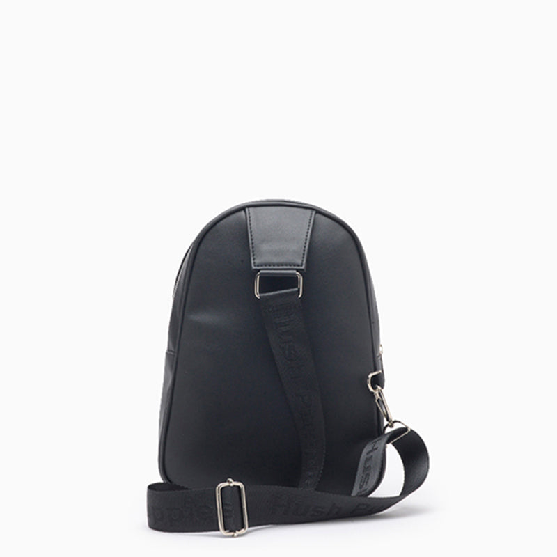 Mochilas Hush Puppies Negro Mochila PU Glitz