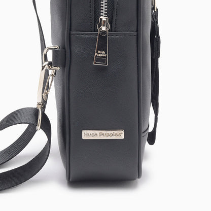 Mochilas Hush Puppies Negro Mochila PU Glitz