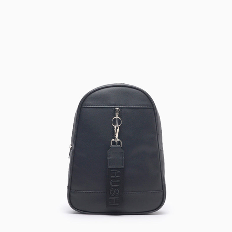 Mochilas Hush Puppies Negro Mochila PU Glitz