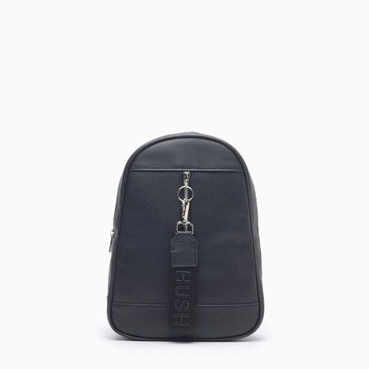 Mochilas Hush Puppies Negro Mochila PU Glitz