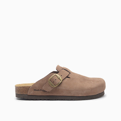 Zuecos Hush Puppies Beige Bora II