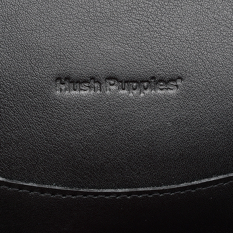 Free Cartera Hush Puppies Negro Bandolera cuero flecos Sharon