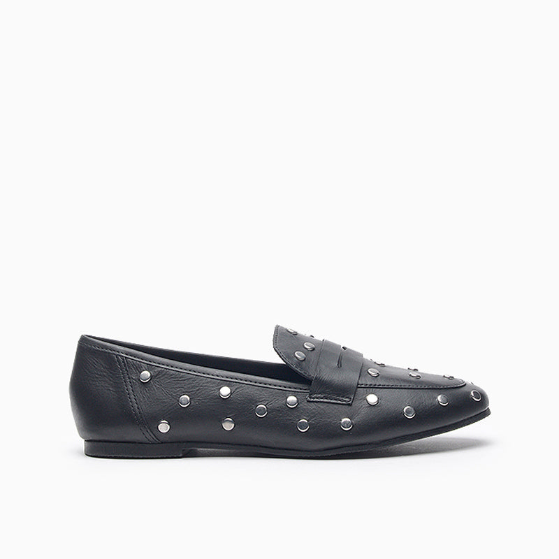 Mocasin a pie Negro Denia