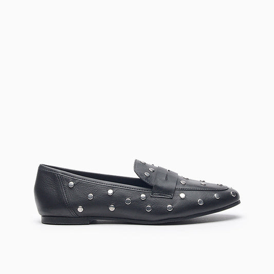 Mocasin a pie Negro Denia