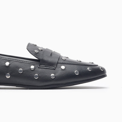 Mocasin a pie Negro Denia