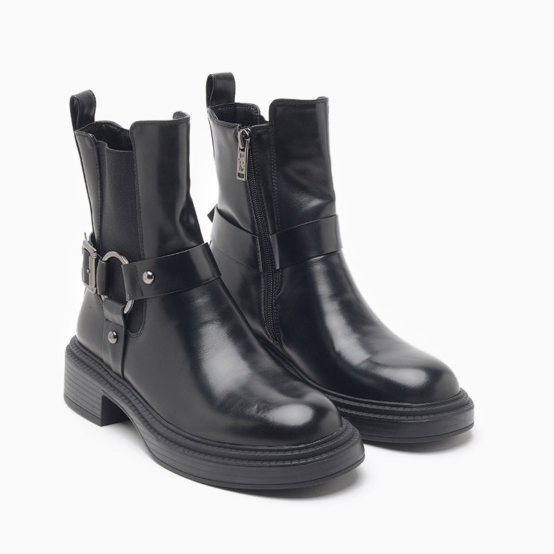 Botas a pie Negro Liberty