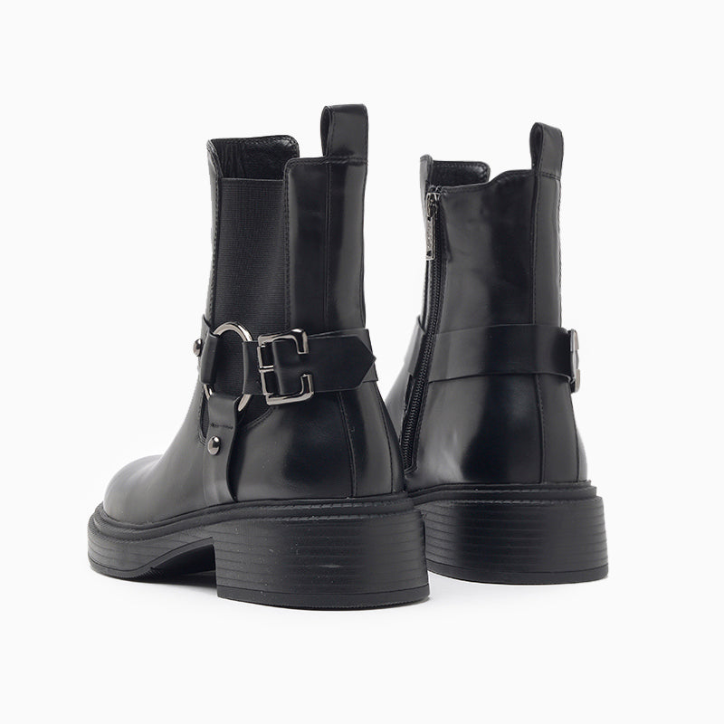 Botas a pie Negro Liberty