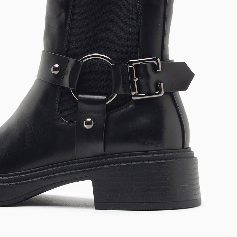 Botas a pie Negro Liberty