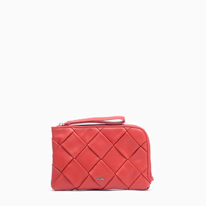 Cartera a pie Rojo Sobre Halfmoon